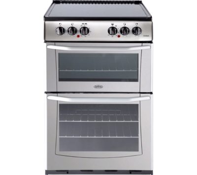 BELLING  Enfield E552 55 cm Electric Ceramic Cooker - Silver & Black